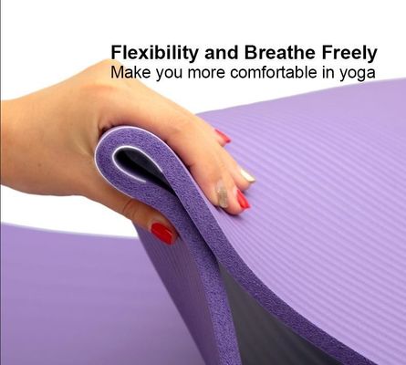 10mm Gym Fitness Mat for Training Yoga Pilates SGS approval