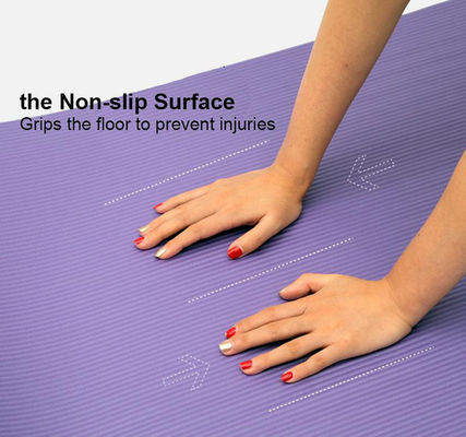 10mm Gym Fitness Mat for Training Yoga Pilates SGS approval