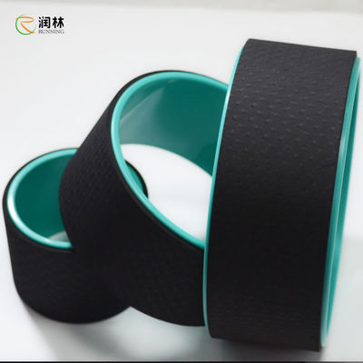 PP TPE Material Yoga Wheel Back Roller Stretcher For Back Pain Stretching Sturdy